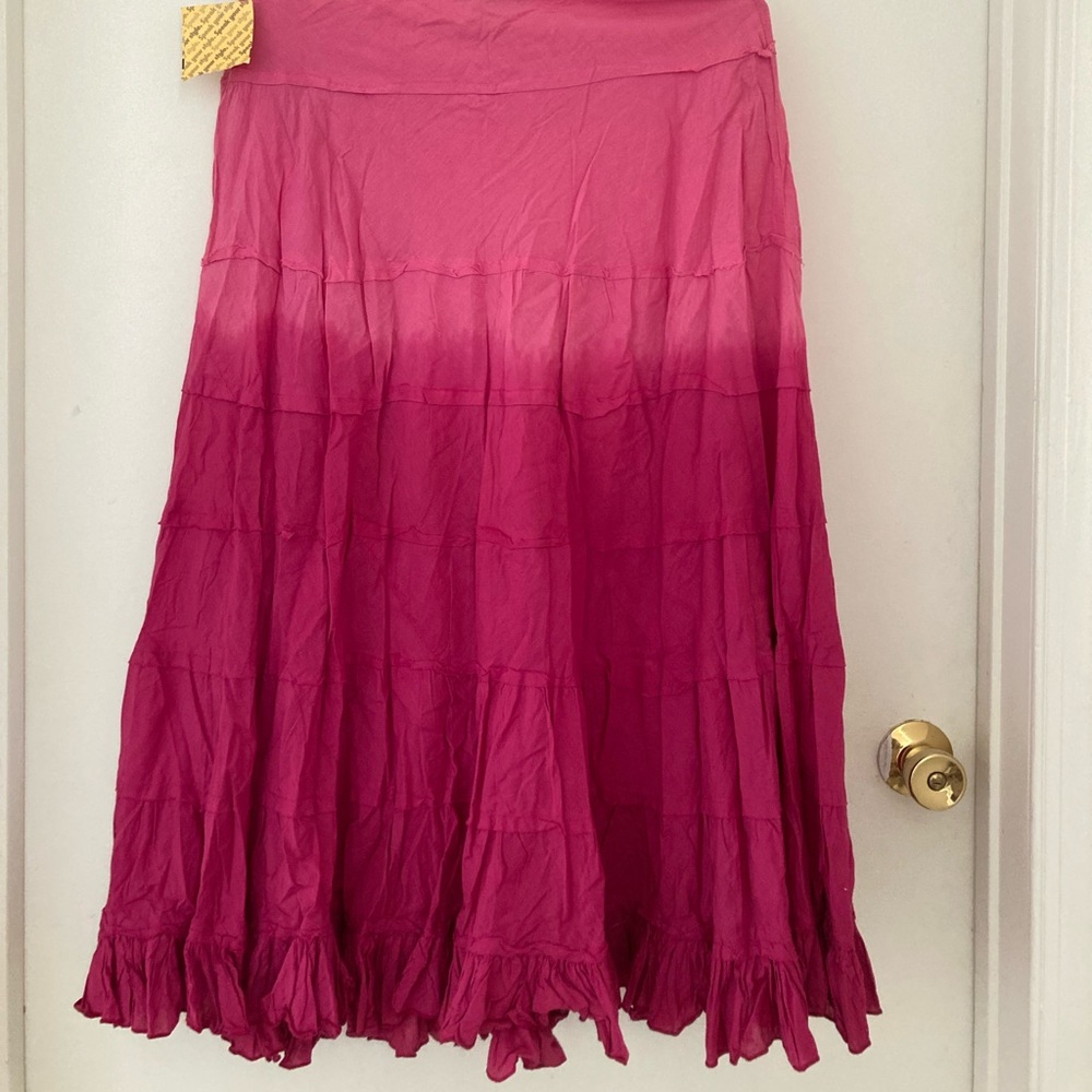 Brand: Dimri, Size: Medium, Color: Pink Material: Polyester